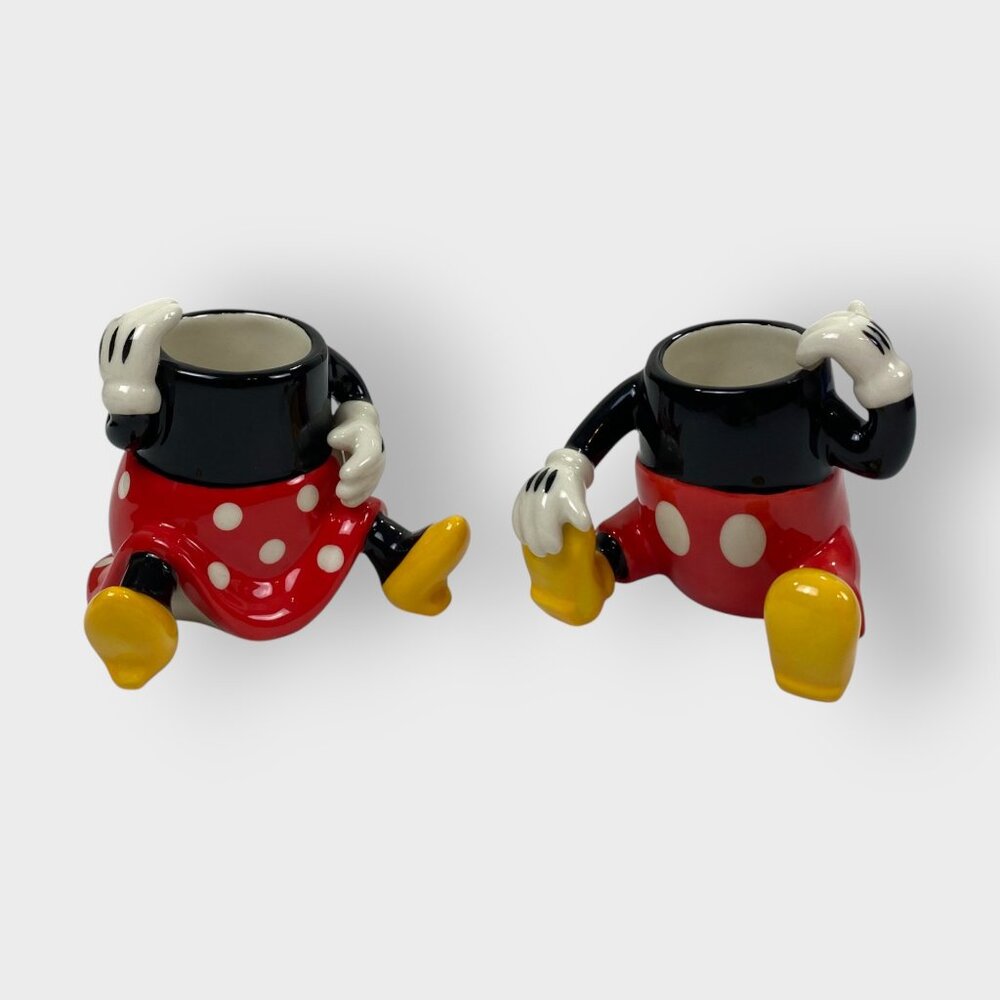 Disney Parks Mickey and Minnie Toothpick Holders Shot Glasses | DP1 | Set of 2